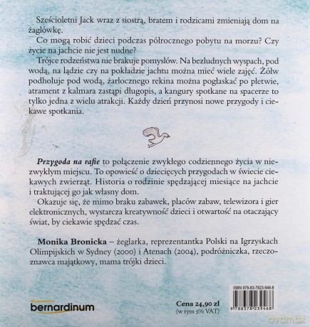 Przygoda na rafie - Monika Bronicka [KSIAŻKA]