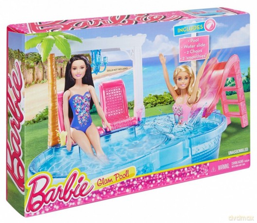 BARBIE Basen ze zjeżdżalnią