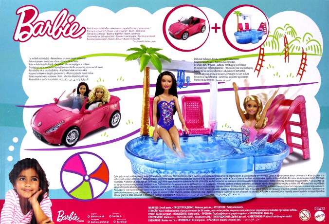 BARBIE Basen ze zjeżdżalnią