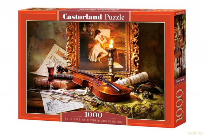 CASTOR 1000 el. Martwa natura ze skrzypcami [PUZZLE]
