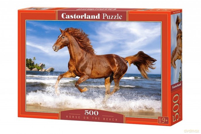 CASTOR 500 el. Koń na plaży [PUZZLE]