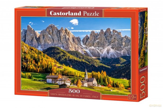 CASTOR 500 el. Santa Maddalena in Val di Funes, Włochy [PUZZLE]