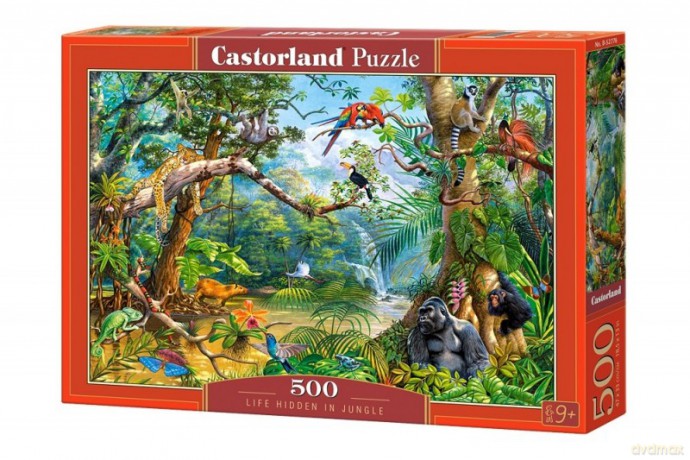 CASTOR 500 el. Życie ukryte w dżungli [PUZZLE]