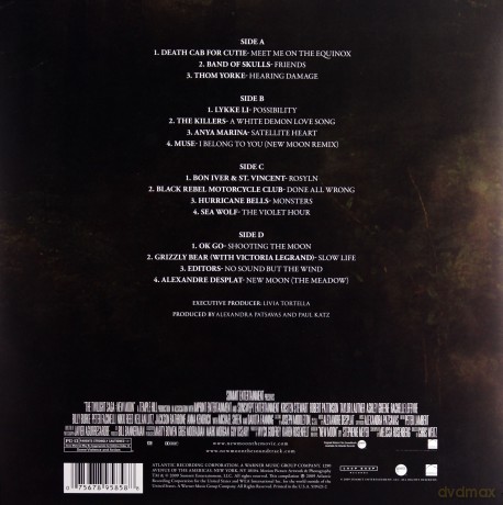 New Moon soundtrack (Księżyc w Nowiu) (Alexandre Desplat) [2xWinyl]