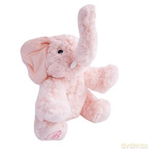 Słonik Augusti 30 cm różowy