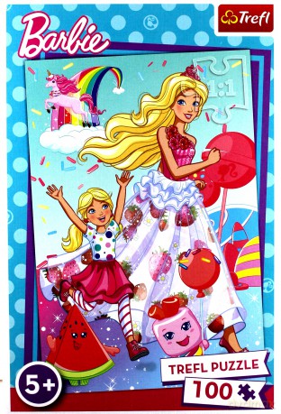 TREFL 100 el. Świat Barbie (16314) [PUZZLE]