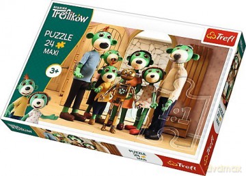 TREFL 24 el. Maxi, Portret rodzinny Treflików (14254) [PUZZLE]