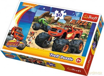 TREFL 30 el. Blaze - W akcji (18222) [PUZZLE]