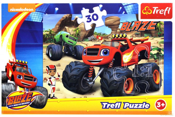 TREFL 30 el. Blaze - W akcji (18222) [PUZZLE]