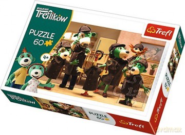 TREFL 60 el. Na Tropie - Rodzina Treflików (17308) [PUZZLE]
