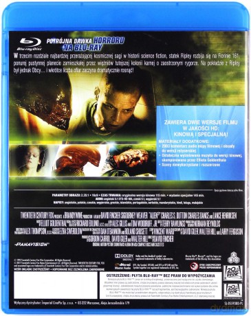 Obcy 3 (Wydanie Kolekcjonerskie) [Blu-Ray]
