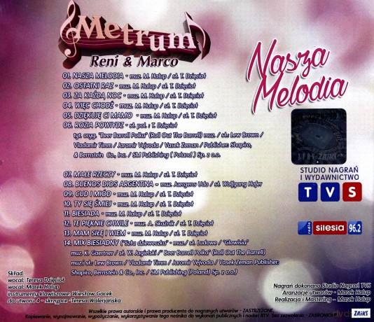 Metrum: Nasza melodia [CD]