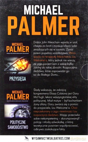 Michael Palmer Geniusz thrillera medycznego Pakiet - Michael Palmer [KSIĄŻKA]