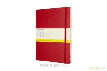 Notes Classic 19x25 kratka - czerwony