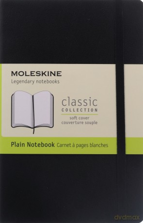 Notes Classic 9x14 gładki - czarny