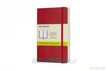 Notes Classic 9x14 gładki - czerwony