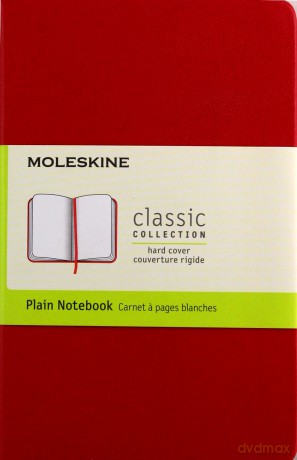 Notes Classic 9x14 gładki- czerwony