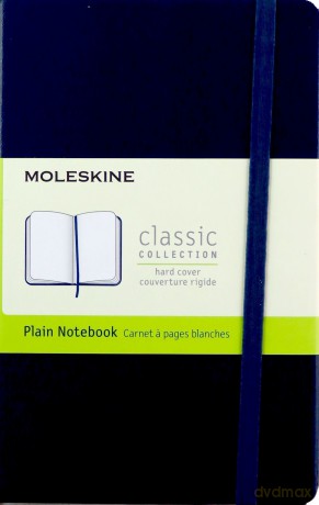 Notes Classic 9x14 gładki- szafirowy