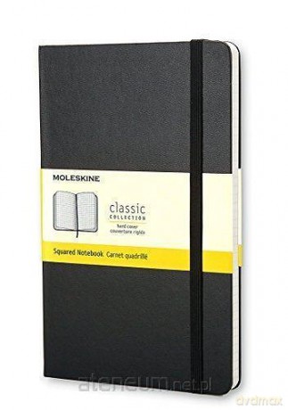 Notes Classic 9x14 kratka- czarny