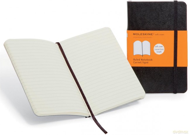 Notes Classic 9x14 linia - czarny