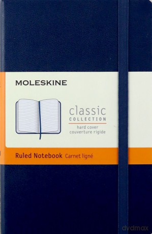 Notes Classic 9x14 linia- szafirowy