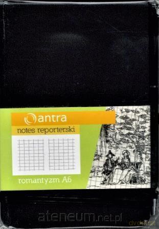 Notes Reporterski A6 Kratka Romantyzm Czarny