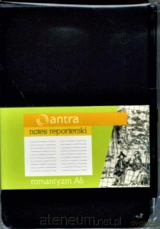 Notes Reporterski A6 Linia Romantyzm Czarny