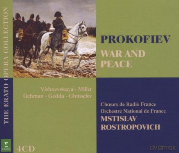 Rostropovich/Onf/Miller/+: Prokofiev:War And Peace [4CD]