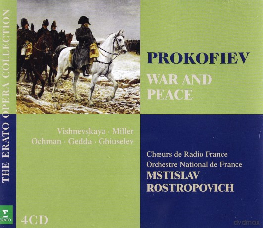 Rostropovich/Onf/Miller/+: Prokofiev:War And Peace [4CD]