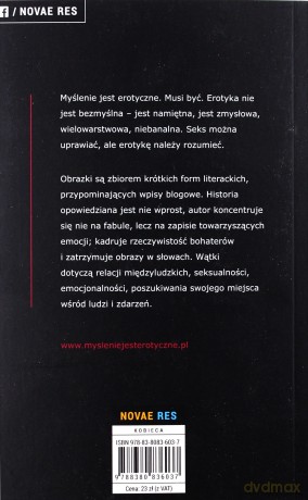 Obrazki. Myślenie jest erotyczne [KSIĄŻKA]