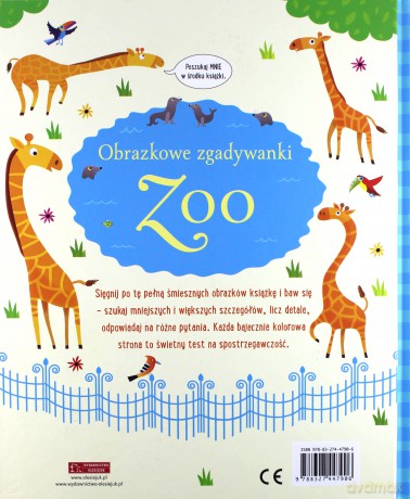 Obrazkowe zgadywanki. Zoo [KSIĄŻKA]