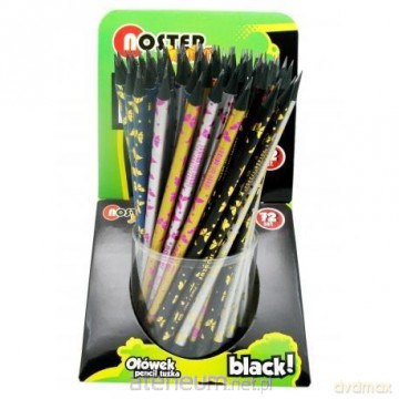 Ołówek Black OW-812 (72 szt) Motyl