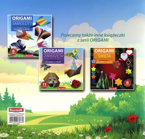 Origami 21x21 Samoloty