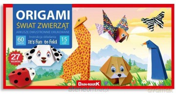 Origami w pudełku 31 x 15,5 Świat zwierząt