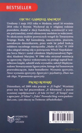 Ostatni egzorcysta. Moja walka z szatanem - Gabriele Amorth, Paolo Rodari [KSIĄŻKA]
