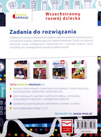 Owocna edukacja Szkoła podstawowa 3 Zadania do rozwiązania [KSIĄŻKA]