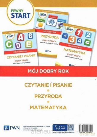 Pewny start. Mój dobry rok. Czytanie i pisanie [KSIĄŻKA]