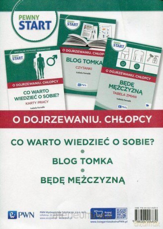 Pewny start. O dojrzewaniu. Chłopcy.(folia) [KSIĄŻKA]