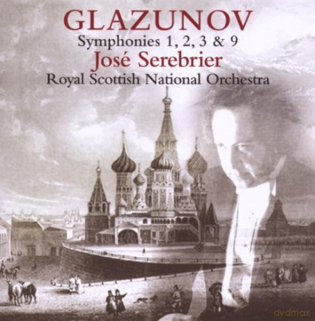 Serebrier/Royal Scottish Natio: Glaz:Symphonies No.1,2,3&9 [2CD]