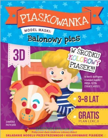 Piaskowanka 3D Pies