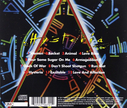 Def Leppard: Hysteria [CD]