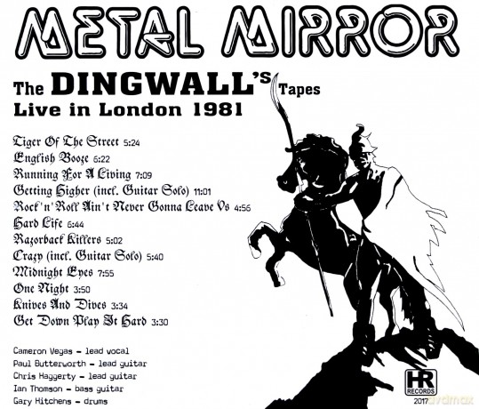 Metal Mirror: The Dingwalls Tapes Live In London 1981 [CD]