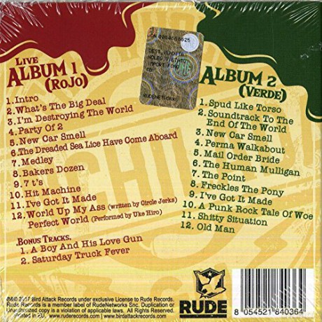 Guttermouth: The Whole Enchilada (digipack) [2CD]