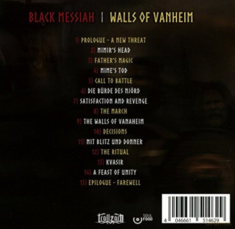 Black Messiah: Walls Of Vanaheim (Limited Edition) [2CD]