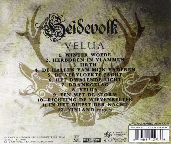 Heidevolk: Velua [CD]