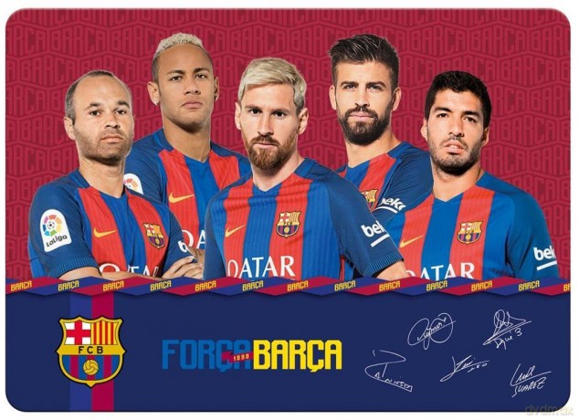 Podkładka laminowana FC Barcelona