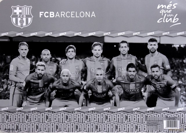 Podkładka laminowana FC Barcelona