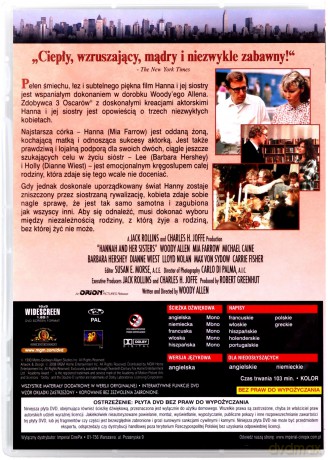 Hanna i jej siostry [DVD]
