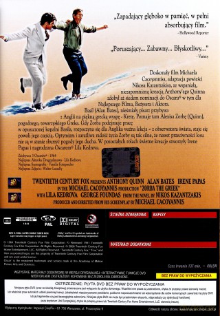 Grek Zorba [DVD]