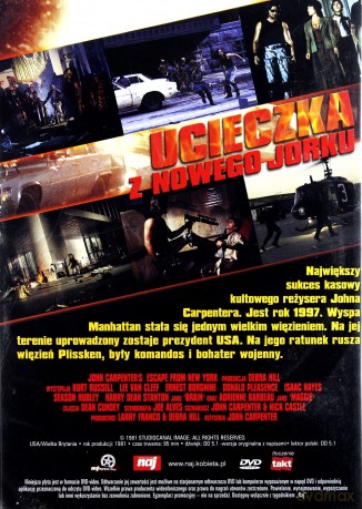 Ucieczka z Nowego Jorku [DVD]
